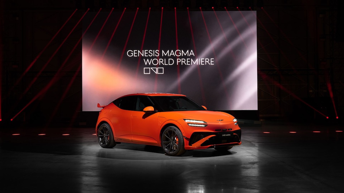 Genesis s&rsquo;attaque au marché français avec sa voiture électrique de luxe GV60 Magma