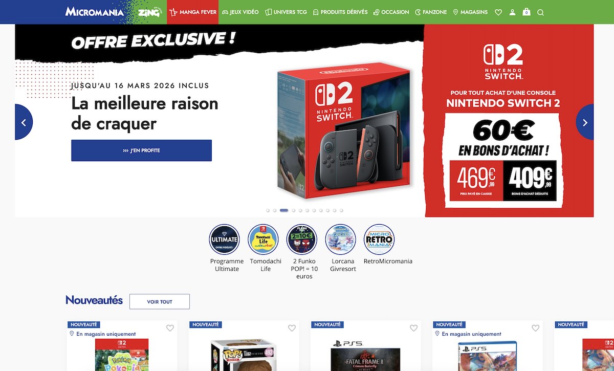 Arnaque en ligne : une fausse Nintendo Switch 2 à prix cassé