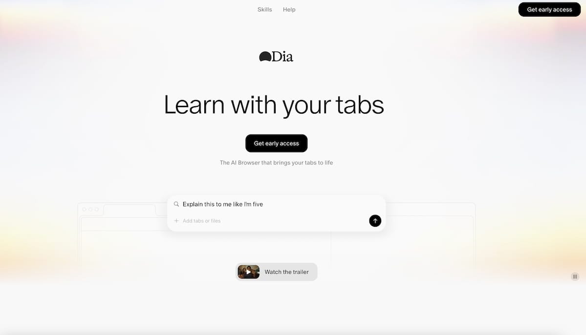 Dia, le navigateur intelligent basé sur Chromium, arrive sur Windows cet automne 2026