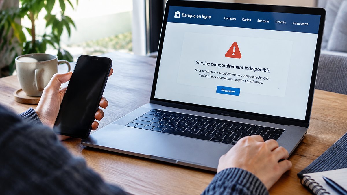 Comment résoudre une panne massive de banque en ligne le dimanche matin ?